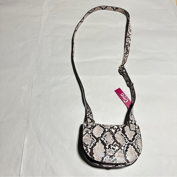 Circus by Sam Edelman Beige and Black Snake Print Crossbody Bag - Picture 5 of 6
